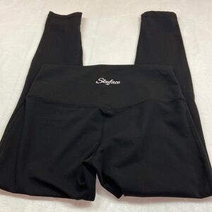 Skyface Black Polyester/Spandex Legging L